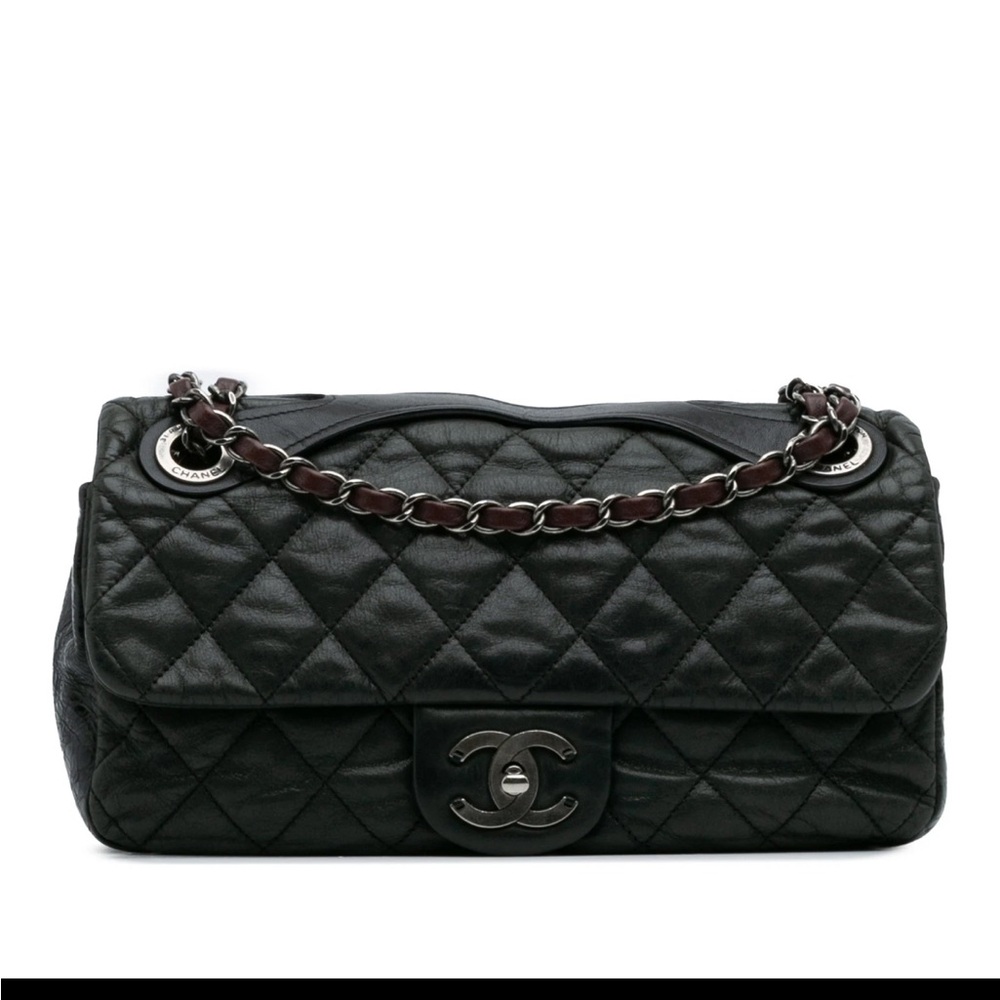 Chanel Iridescent Calfskin “In The Mix” Flap Satchel –Excellent & Dust Bag & Box - Picture 3 of 15